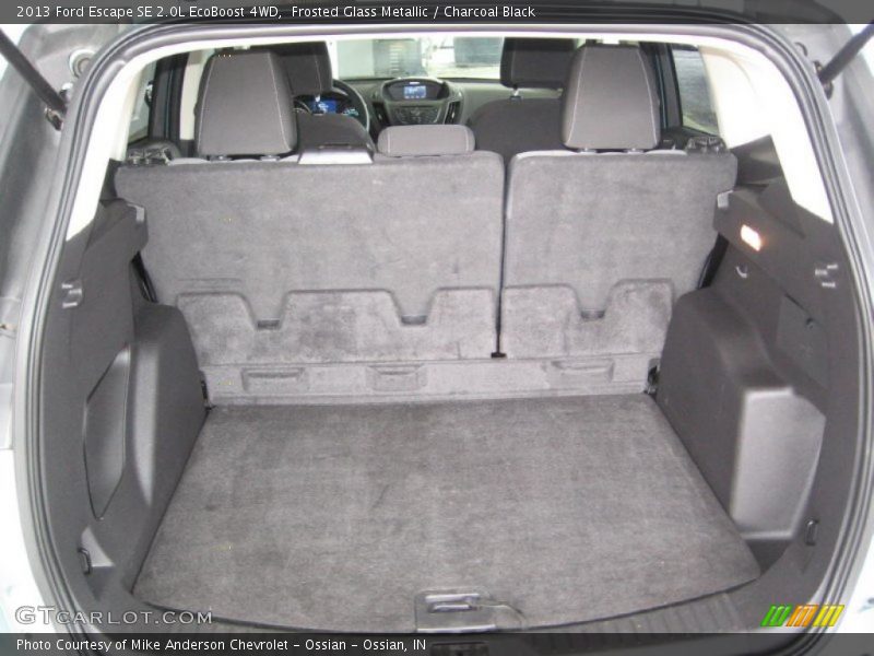 Frosted Glass Metallic / Charcoal Black 2013 Ford Escape SE 2.0L EcoBoost 4WD