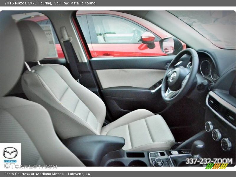 Soul Red Metallic / Sand 2016 Mazda CX-5 Touring
