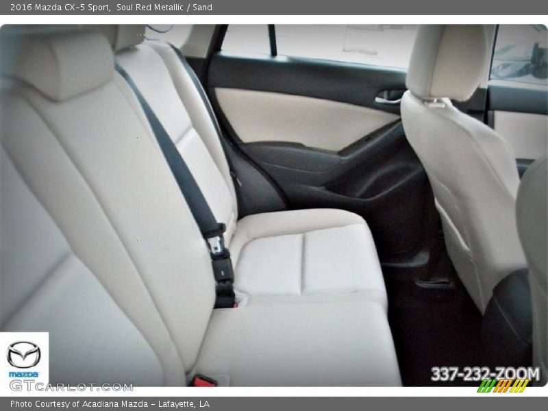 Soul Red Metallic / Sand 2016 Mazda CX-5 Sport