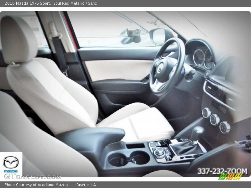 Soul Red Metallic / Sand 2016 Mazda CX-5 Sport