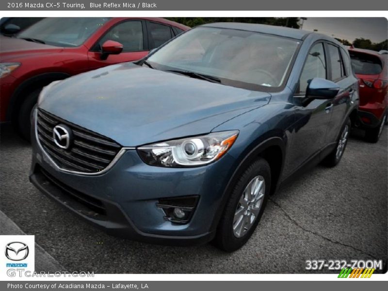 Blue Reflex Mica / Black 2016 Mazda CX-5 Touring