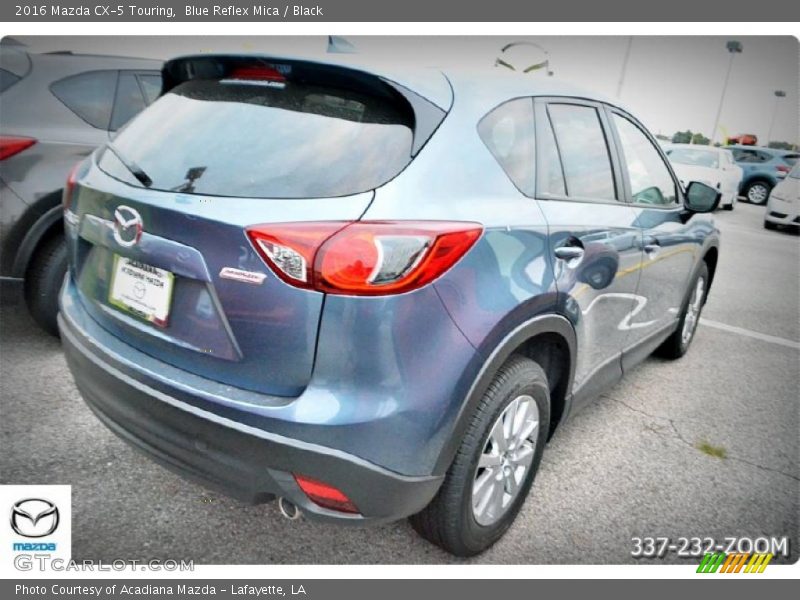 Blue Reflex Mica / Black 2016 Mazda CX-5 Touring