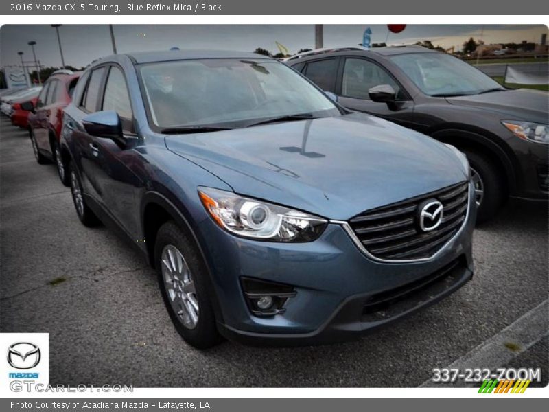 Blue Reflex Mica / Black 2016 Mazda CX-5 Touring