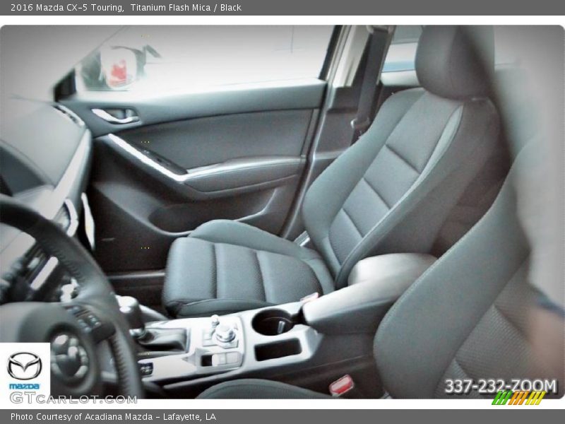 Titanium Flash Mica / Black 2016 Mazda CX-5 Touring