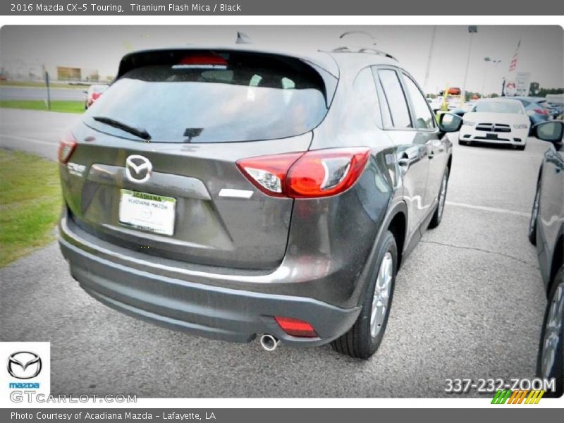 Titanium Flash Mica / Black 2016 Mazda CX-5 Touring