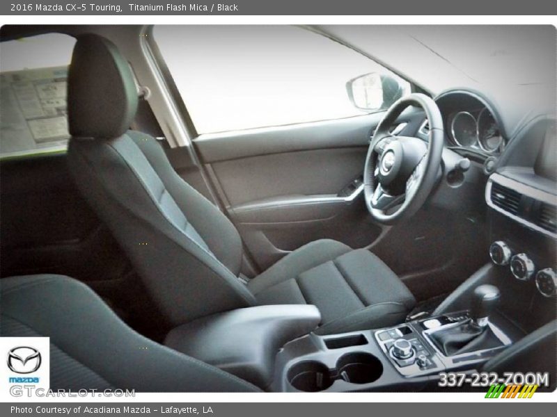 Titanium Flash Mica / Black 2016 Mazda CX-5 Touring