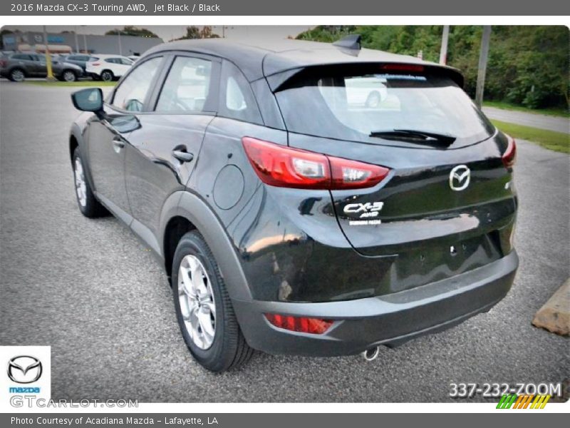 Jet Black / Black 2016 Mazda CX-3 Touring AWD