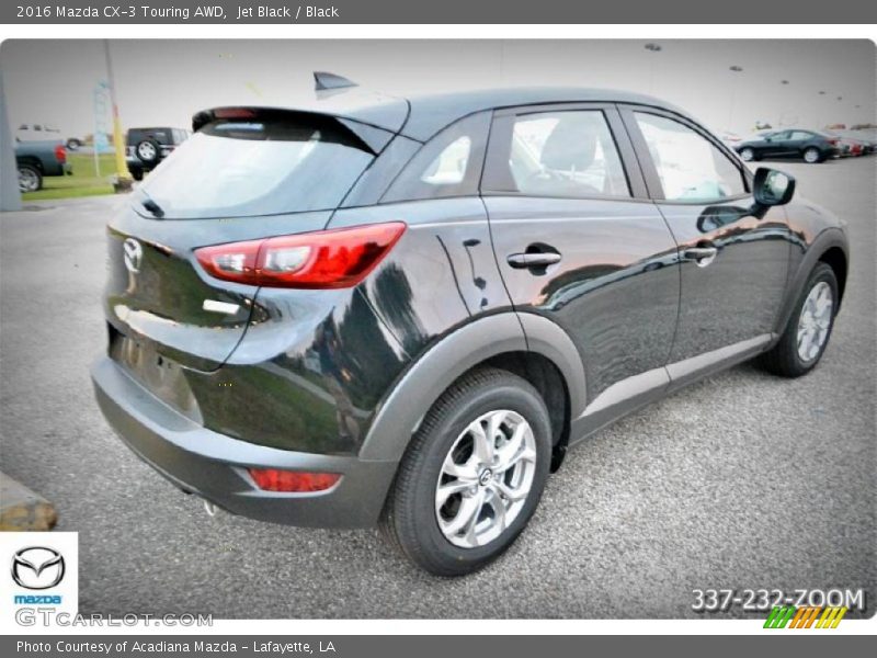 Jet Black / Black 2016 Mazda CX-3 Touring AWD