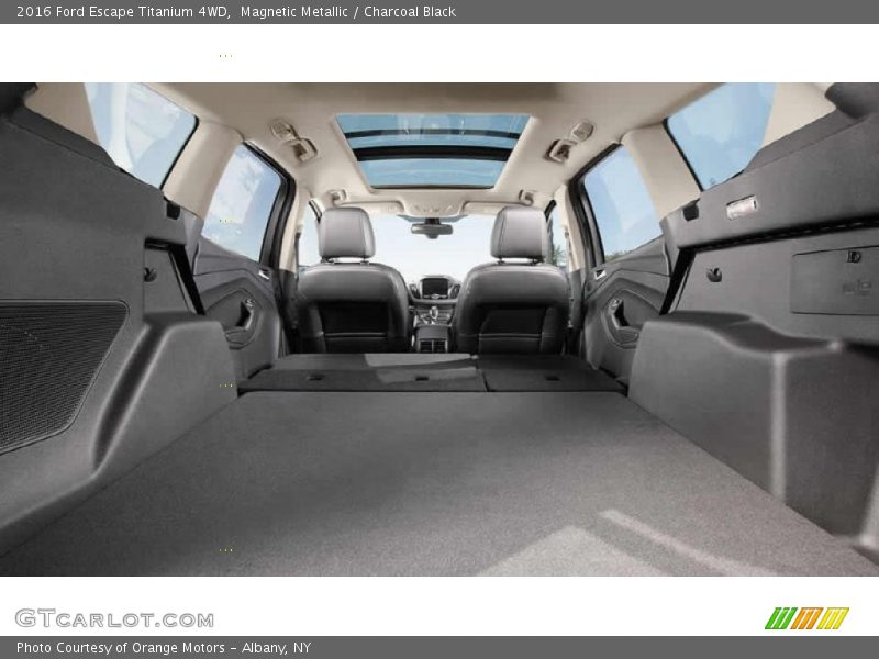Magnetic Metallic / Charcoal Black 2016 Ford Escape Titanium 4WD
