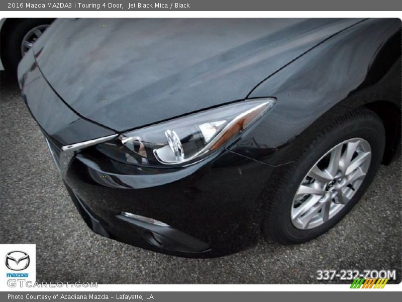 Jet Black Mica / Black 2016 Mazda MAZDA3 i Touring 4 Door