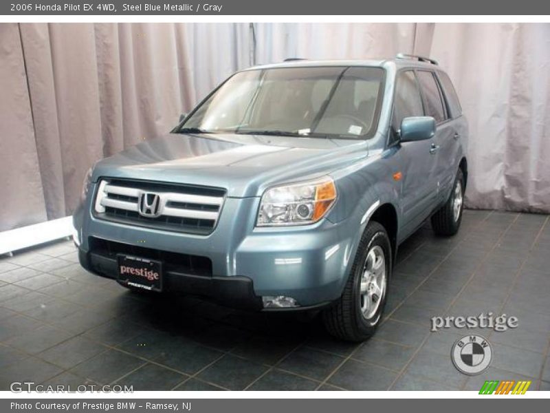 Steel Blue Metallic / Gray 2006 Honda Pilot EX 4WD