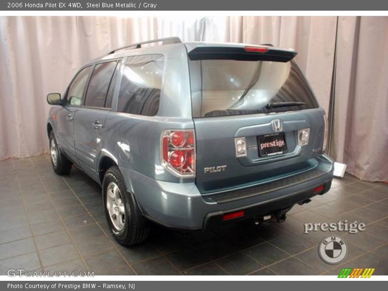 Steel Blue Metallic / Gray 2006 Honda Pilot EX 4WD