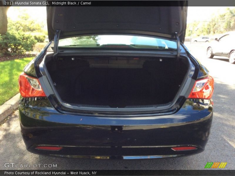 Midnight Black / Camel 2013 Hyundai Sonata GLS
