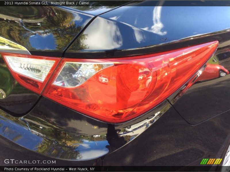 Midnight Black / Camel 2013 Hyundai Sonata GLS
