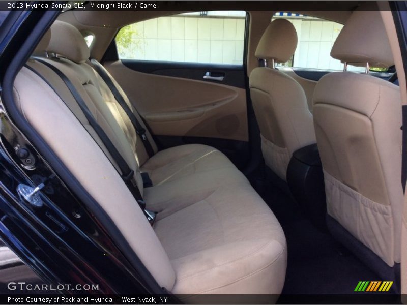 Midnight Black / Camel 2013 Hyundai Sonata GLS