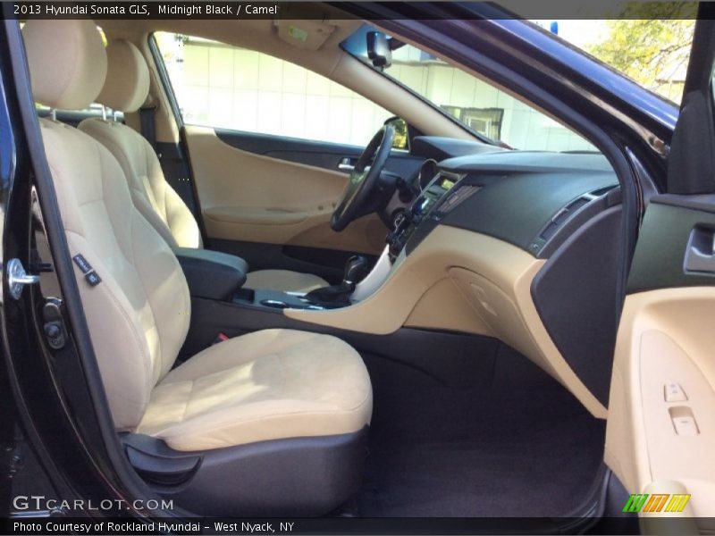 Midnight Black / Camel 2013 Hyundai Sonata GLS