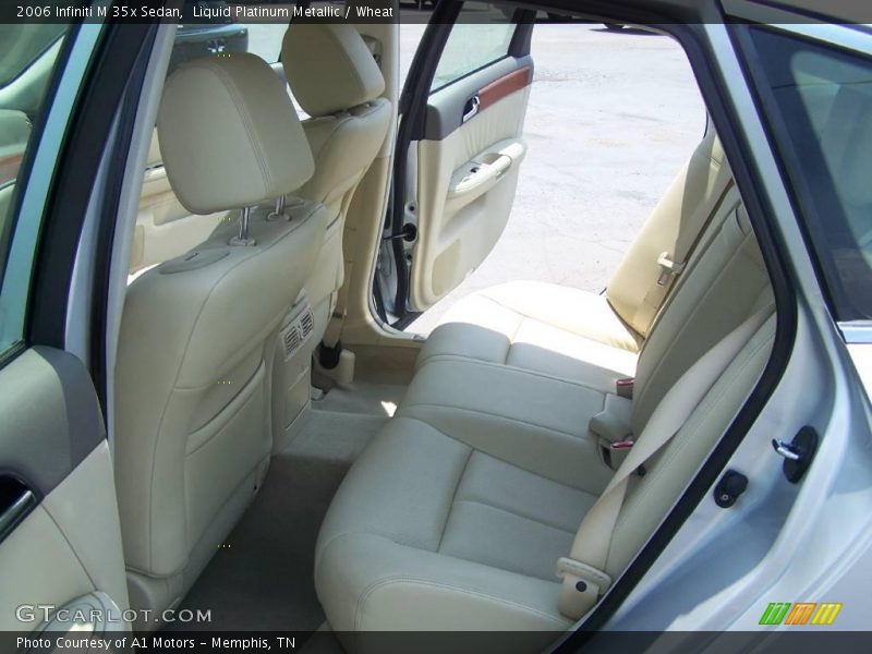 Liquid Platinum Metallic / Wheat 2006 Infiniti M 35x Sedan