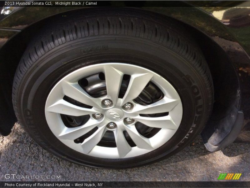 Midnight Black / Camel 2013 Hyundai Sonata GLS