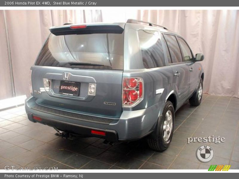 Steel Blue Metallic / Gray 2006 Honda Pilot EX 4WD