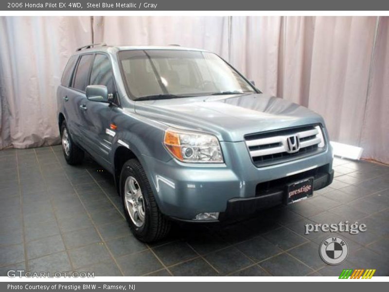 Steel Blue Metallic / Gray 2006 Honda Pilot EX 4WD