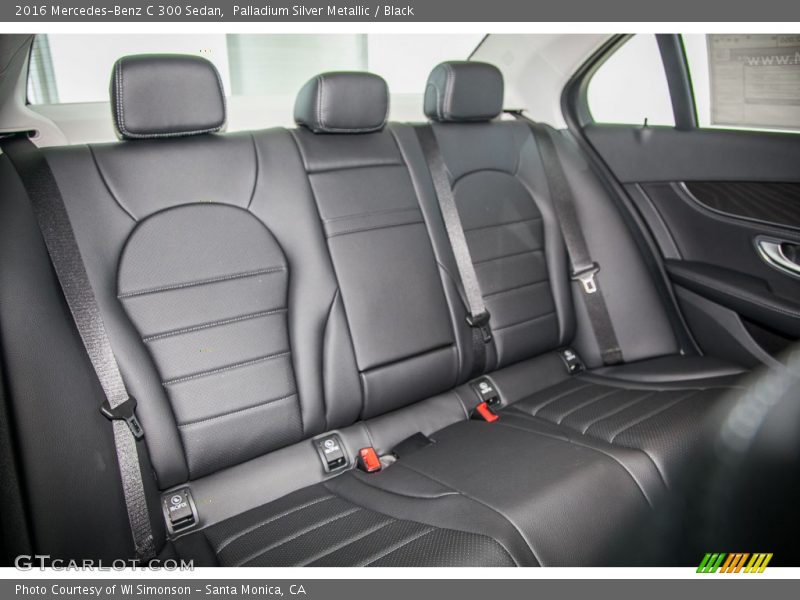 Palladium Silver Metallic / Black 2016 Mercedes-Benz C 300 Sedan