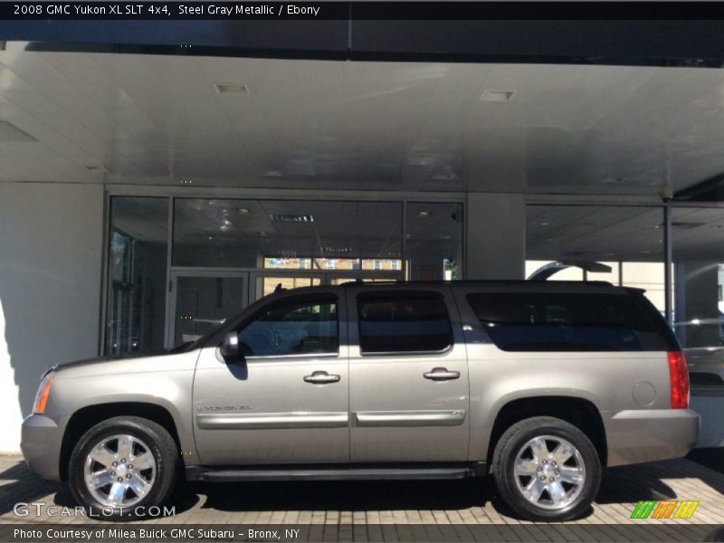 Steel Gray Metallic / Ebony 2008 GMC Yukon XL SLT 4x4