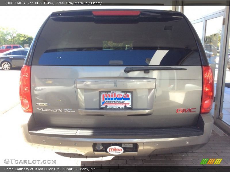 Steel Gray Metallic / Ebony 2008 GMC Yukon XL SLT 4x4