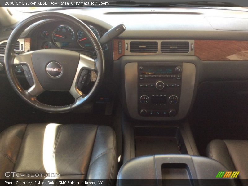 Steel Gray Metallic / Ebony 2008 GMC Yukon XL SLT 4x4