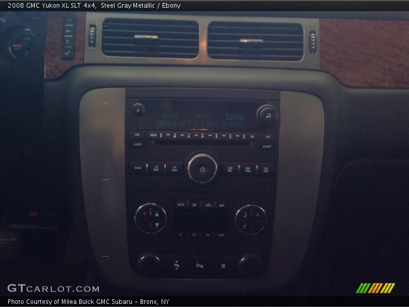 Steel Gray Metallic / Ebony 2008 GMC Yukon XL SLT 4x4