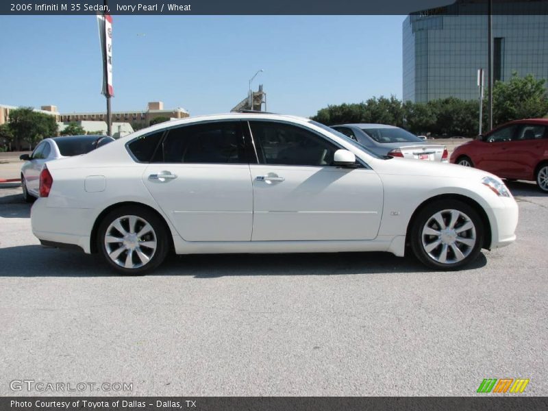 Ivory Pearl / Wheat 2006 Infiniti M 35 Sedan