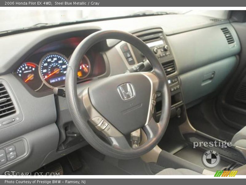 Steel Blue Metallic / Gray 2006 Honda Pilot EX 4WD