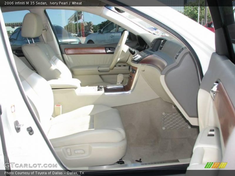 Ivory Pearl / Wheat 2006 Infiniti M 35 Sedan