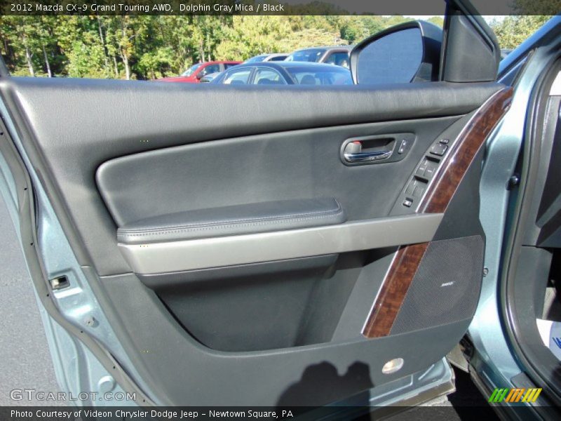 Dolphin Gray Mica / Black 2012 Mazda CX-9 Grand Touring AWD