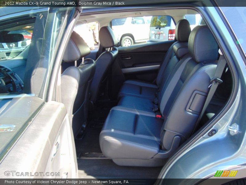 Dolphin Gray Mica / Black 2012 Mazda CX-9 Grand Touring AWD