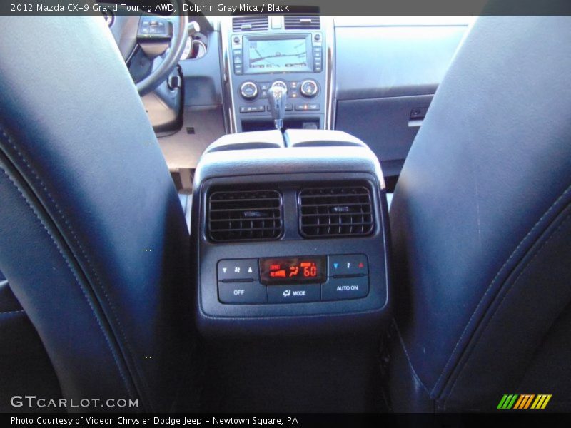 Dolphin Gray Mica / Black 2012 Mazda CX-9 Grand Touring AWD