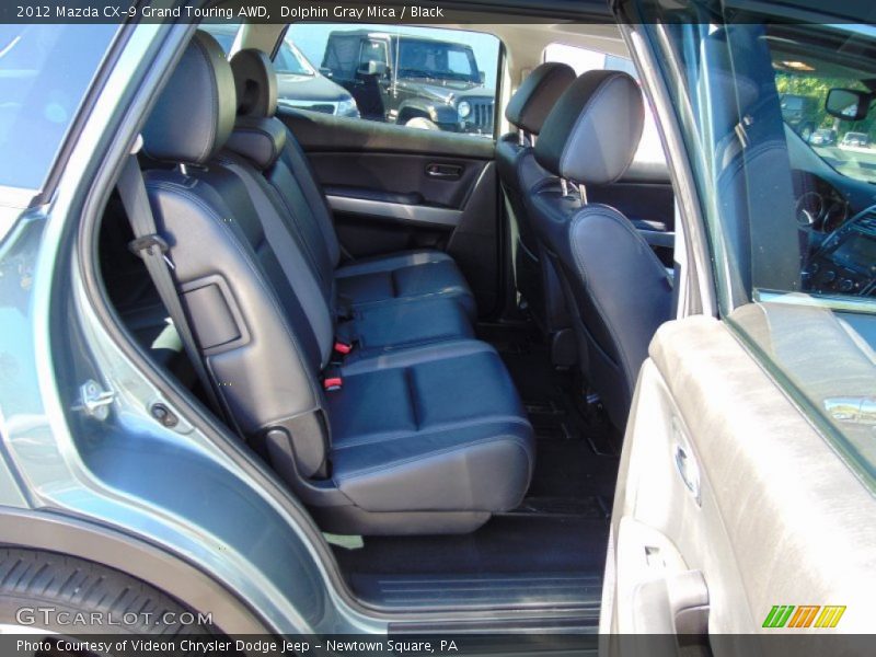 Dolphin Gray Mica / Black 2012 Mazda CX-9 Grand Touring AWD