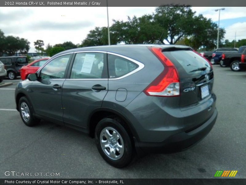 Polished Metal Metallic / Gray 2012 Honda CR-V LX