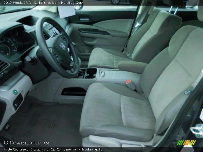 Polished Metal Metallic / Gray 2012 Honda CR-V LX