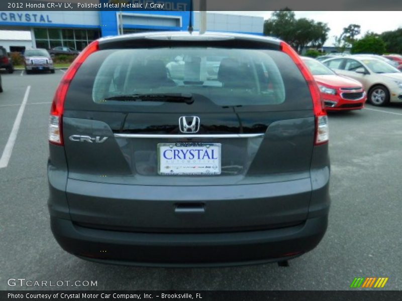 Polished Metal Metallic / Gray 2012 Honda CR-V LX