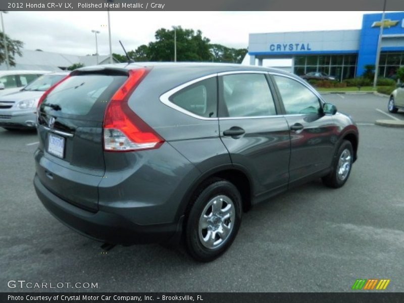 Polished Metal Metallic / Gray 2012 Honda CR-V LX