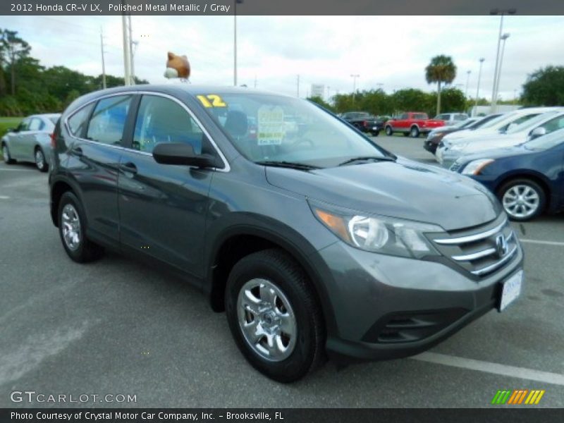 Polished Metal Metallic / Gray 2012 Honda CR-V LX