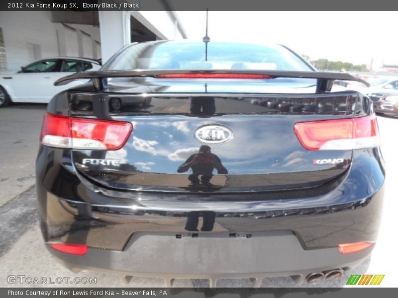 Ebony Black / Black 2012 Kia Forte Koup SX