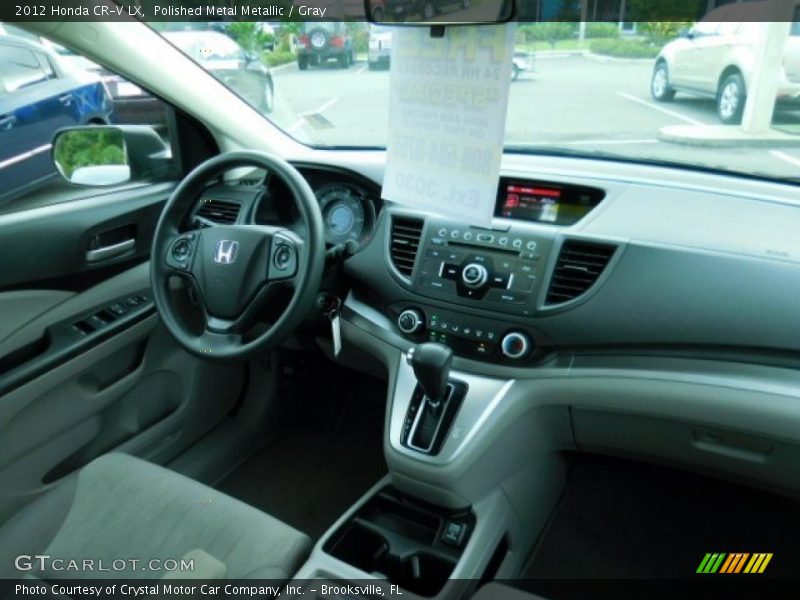 Polished Metal Metallic / Gray 2012 Honda CR-V LX
