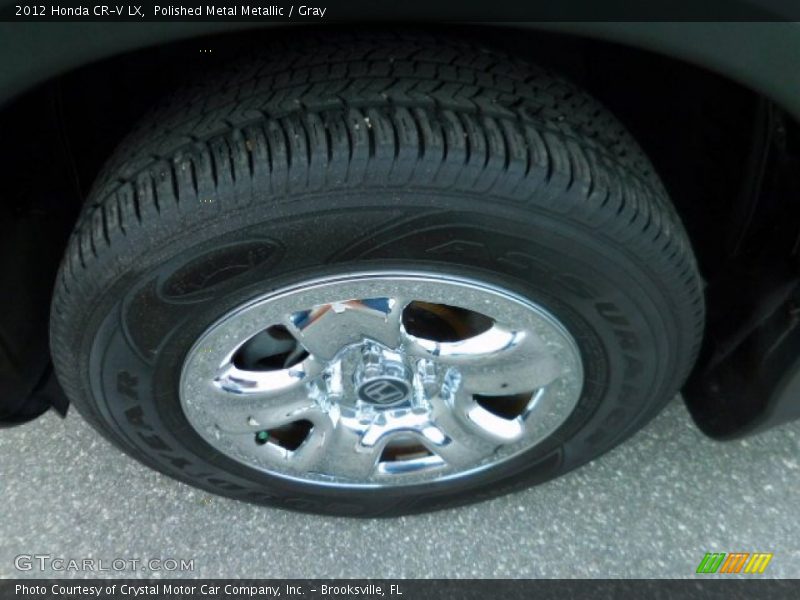 Polished Metal Metallic / Gray 2012 Honda CR-V LX