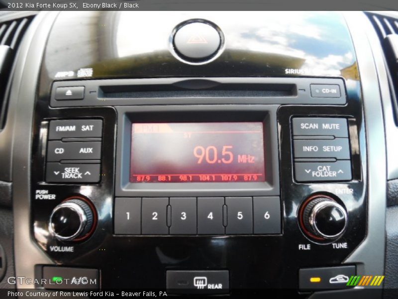Ebony Black / Black 2012 Kia Forte Koup SX