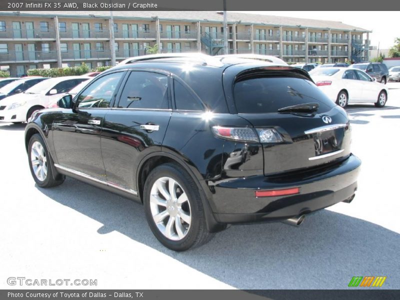 Black Obsidian / Graphite 2007 Infiniti FX 35 AWD