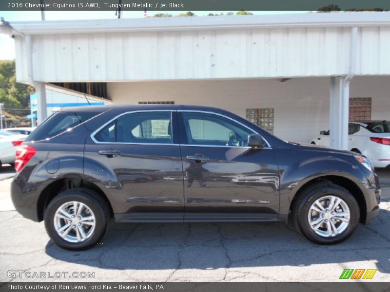 Tungsten Metallic / Jet Black 2016 Chevrolet Equinox LS AWD