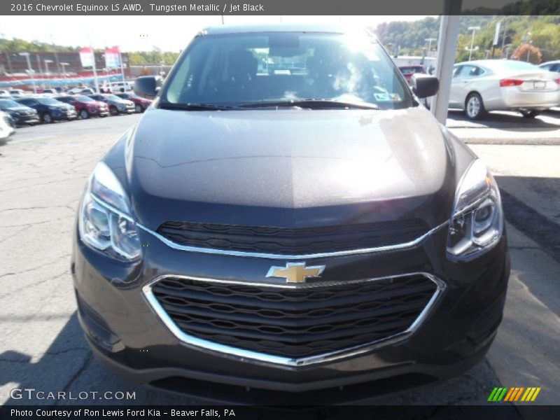 Tungsten Metallic / Jet Black 2016 Chevrolet Equinox LS AWD