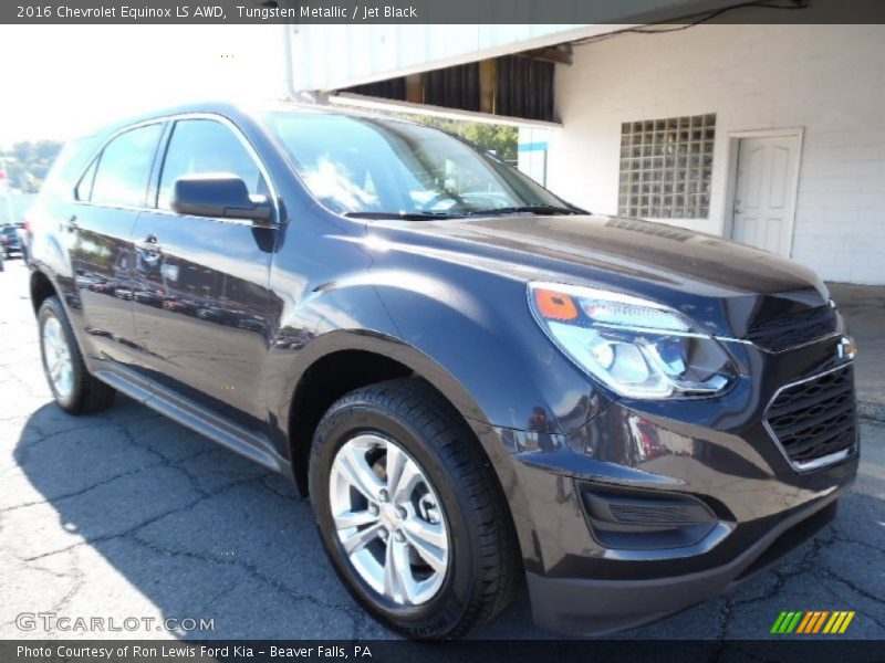 Tungsten Metallic / Jet Black 2016 Chevrolet Equinox LS AWD