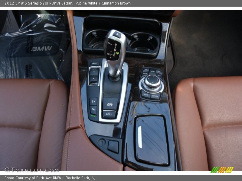 Alpine White / Cinnamon Brown 2012 BMW 5 Series 528i xDrive Sedan